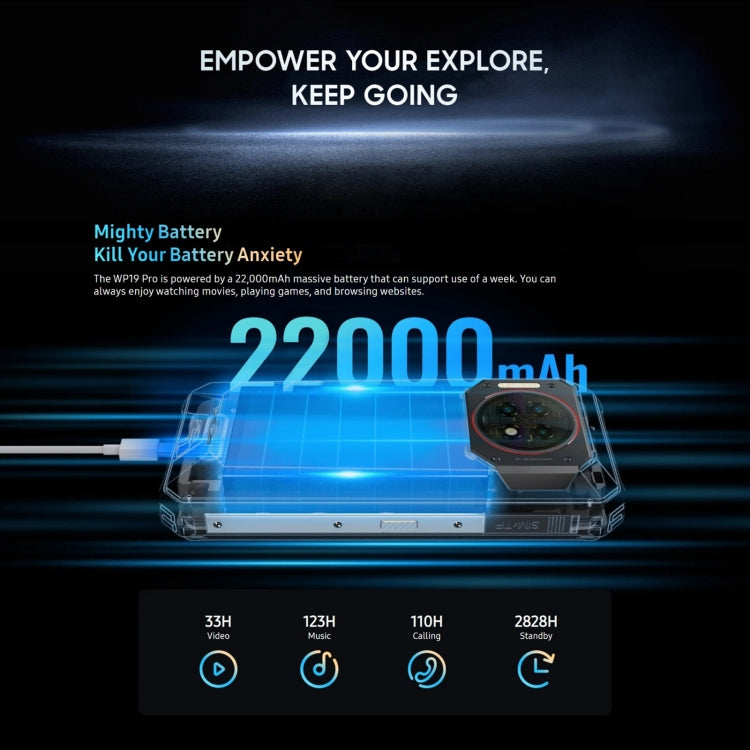 Oukitel WP19 Pro, 6.8 inch MediaTek Helio G99 Octa-core, NFC, Network: 4G, WP19 Pro 8GB+256GB Oukitel WP19 Pro, 6.8 inch MediaTek Helio G99 Octa-core, NFC, Network: 4G, WP19 Pro 8GB+256GB